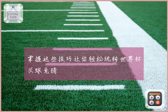 掌握这些技巧让你轻松玩转世界杯买球竞猜